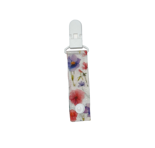 Watercolour wildflower Bellie Bundle Tubie Clip