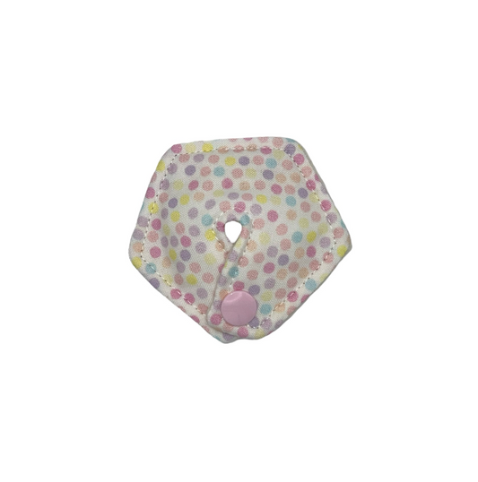 pastel polkadot Bellie Button Tubie Pad