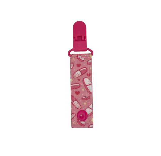 Pink pills Bellie Bundle Tubie Clip