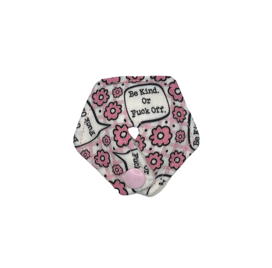 Be kind sweary Bellie Button Tubie Pad